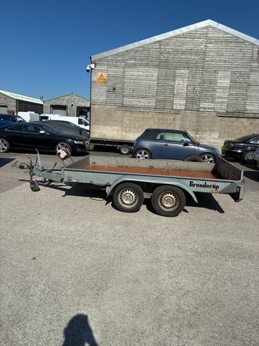 Brenderup tilt bed trailer - brenderup,